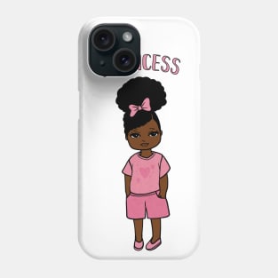 Black Girl Magic, Princess, Afro Girl Phone Case