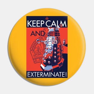 DALEK EXTERMINATE Pin