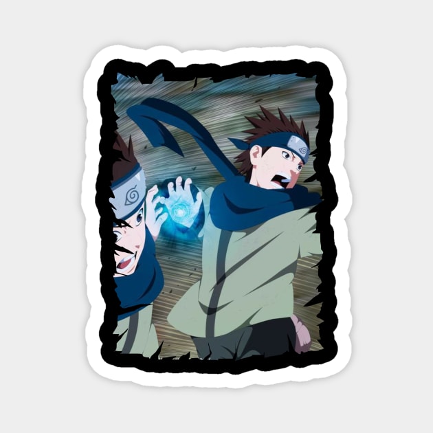 KONOHAMARU SARUTOBI ANIME MERCH VTG Magnet by funnymushroomz