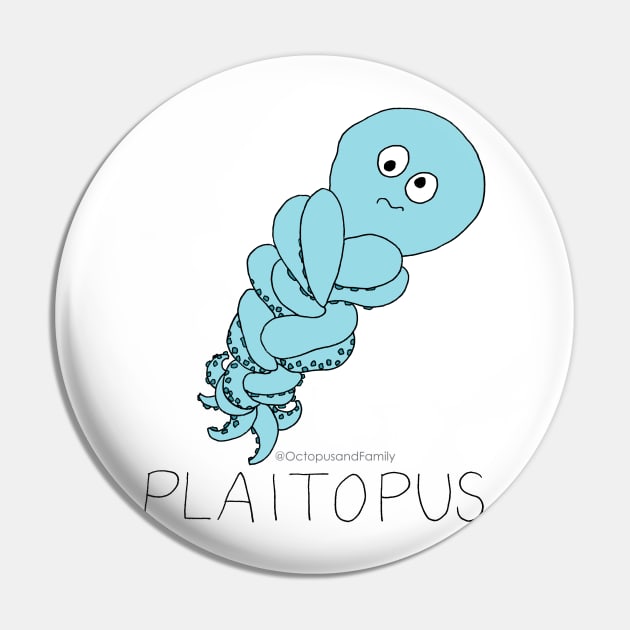 Plaitapus Pin by Annabelle Lee Designs