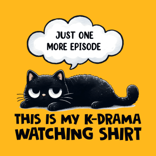 this is my k-drama watching t-shirt T-Shirt