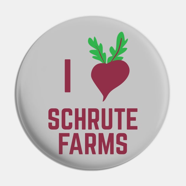 Schrute Farms Pin by PodDesignShop