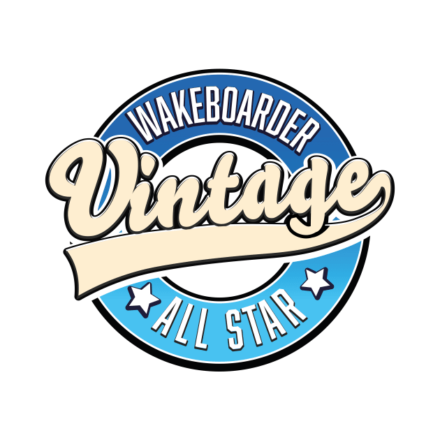 Wakeboarder Vintage All star by nickemporium1