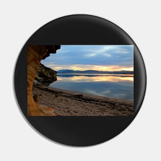 Sunset reflection Pin