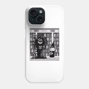 Spooky Bookstore Phone Case