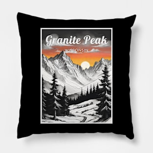 Granite Peak wisconsin usa ski Pillow