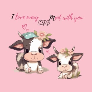 I love every moo mebt with you T-Shirt