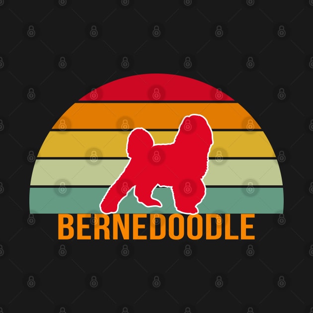 Bernedoodle Vintage Silhouette by seifou252017