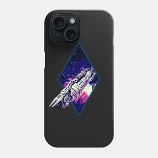 B5 - Last Best Hope for Peace - Space Station -  Black - Sci-Fi Phone Case