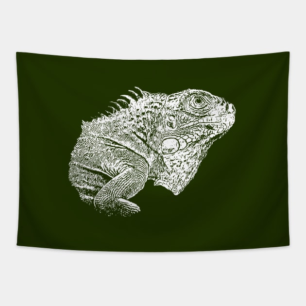 Iguana Tapestry by Guardi