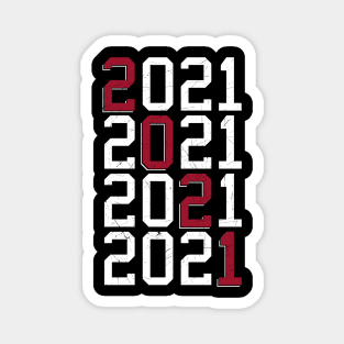 Happy New Year 2021 Magnet