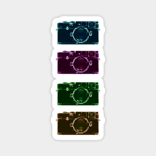 Retro Photographer Cameras Magnet