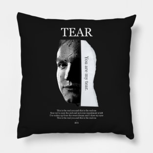 White TEAR Pillow