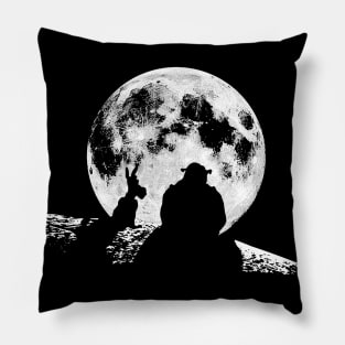 Shrek Donkey silhouette design Pillow