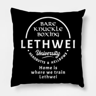 Lethwei Bare Knuckle University Pillow