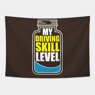 My Driving Skill Level Tapestry