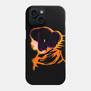 Orange Shadows Phone Case