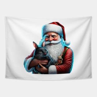 Goodbye 2022 Hello 2023 Retro Groovy Christmas New Year Tapestry