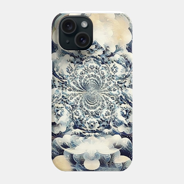 Ocean of Kanagawa Phone Case by rolffimages