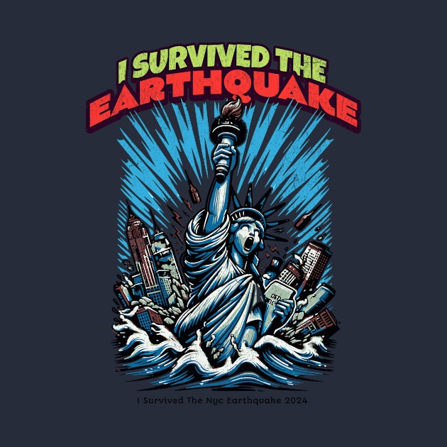 I survived the NYC Earthquake - April 5th, 2024 by LaughLine.CO