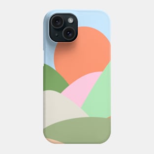 Abstract landscape Phone Case