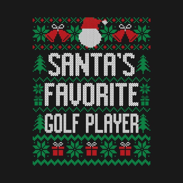 Santa's Favorite Golf Player by Saulene