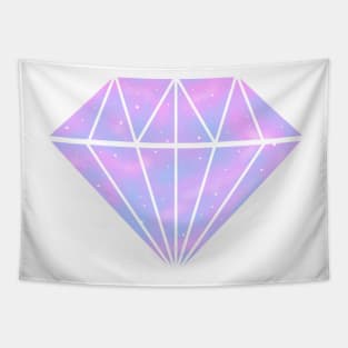 Pastel Cotton Candy Diamond Tapestry