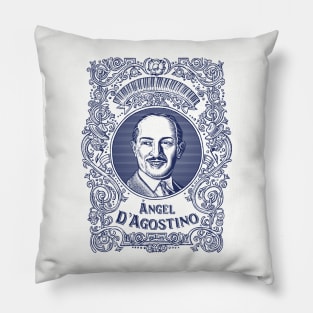 Ángel D'Agostino (in blue) Pillow