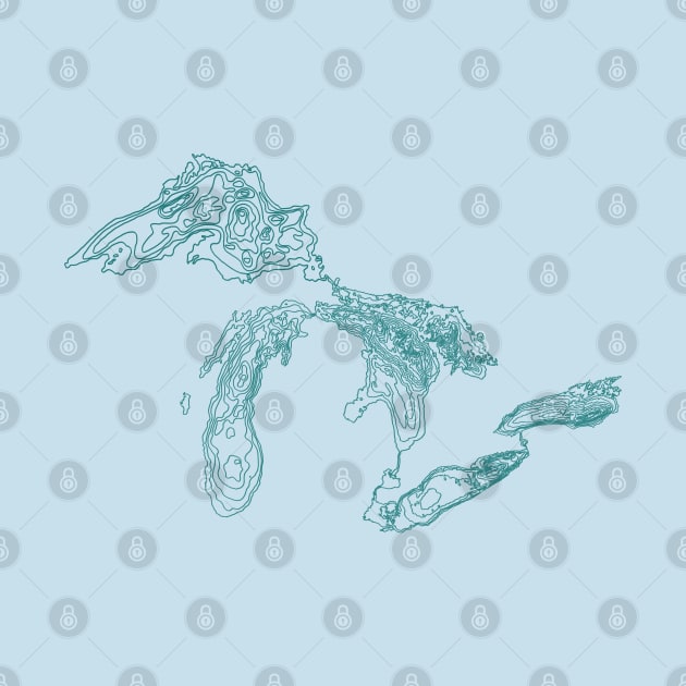 Great Lakes by simplistictees