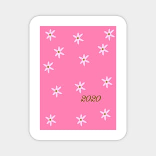 Floral 2020 pattern design Magnet