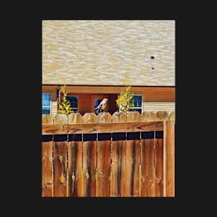 Bird on the fence T-Shirt