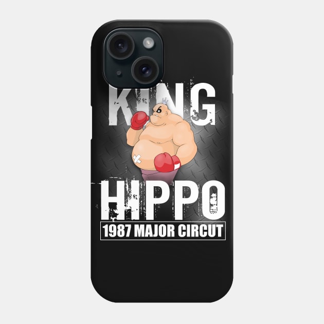 King Hippo Phone Case by CoolDojoBro