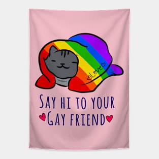 Lgbt pride gay Tapestry