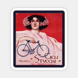 Poster art for the Stucchi bicyle Magnet