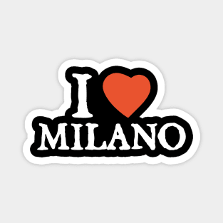 I Love I Heart Milano Magnet