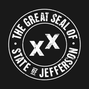 State Of Jefferson | Distressed Seal T-Shirt