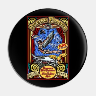 Bird Imitator Sideshow Poster Pin