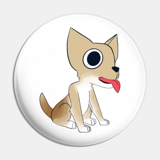 Charlie the Chihuahua - Full Color Pin