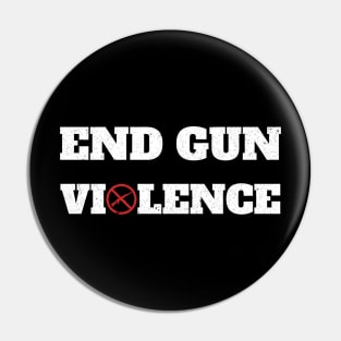 End gun violence Pin