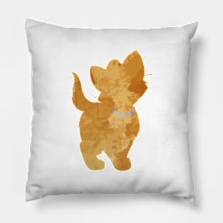 Cat Inspired Silhouette Pillow