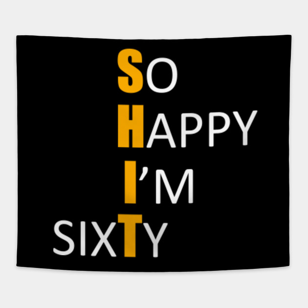 So Happy Im Sixty 1959 Funny 60th Birthday Gift T Shirt Gift