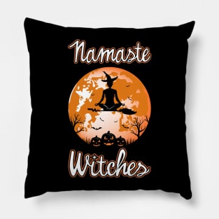 Namaste Witches Pillow