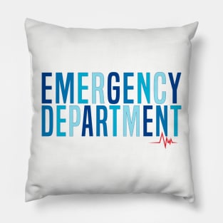 Emergency Department Emergency Room Nurse Healthcare Pillow