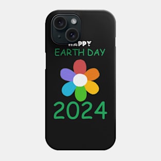 happy earth day 2024 gift april 22 Cute  Lover Rainbow Phone Case