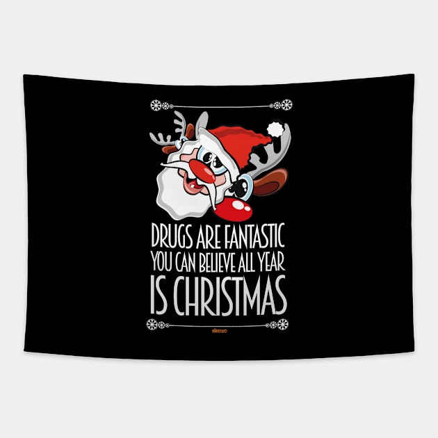 Santa Claus Tapestry by eltronco
