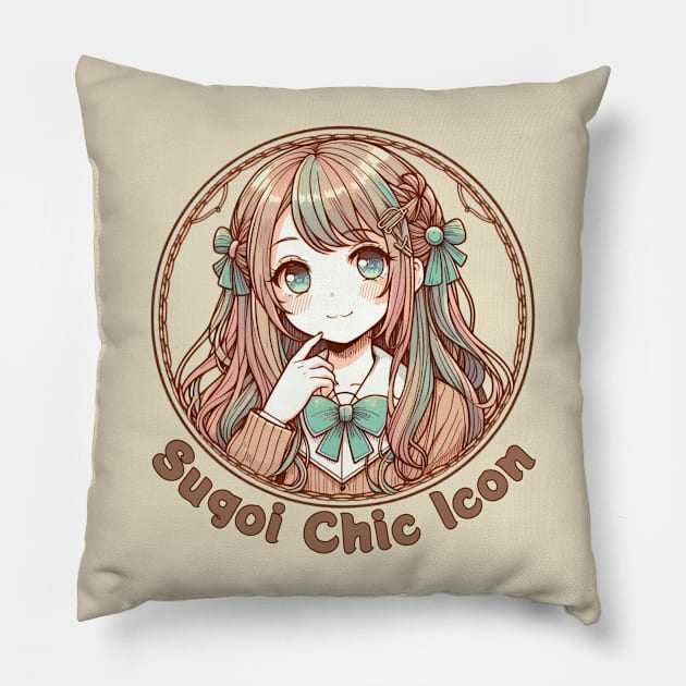 Sugoi Anime girl Pillow by Japanese Fever