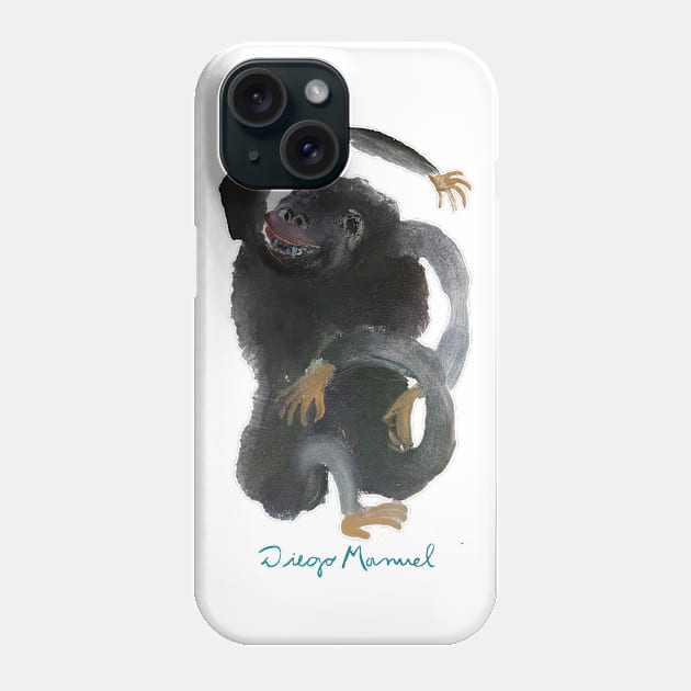 Gorilla 2 Phone Case by diegomanuel