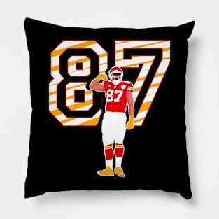 Travis kelce 87 Pillow