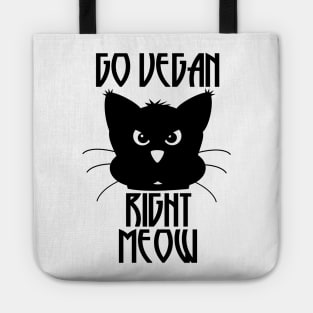 Go Vegan Right Meow Tote