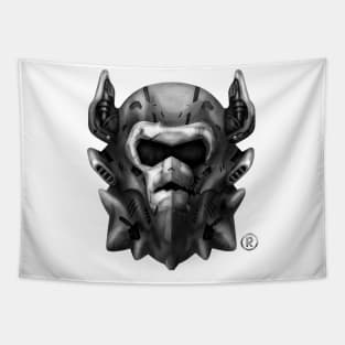 Aimon Head Robot Tapestry